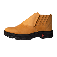 COTURNO DE TRABALHO COURO CARAMELO